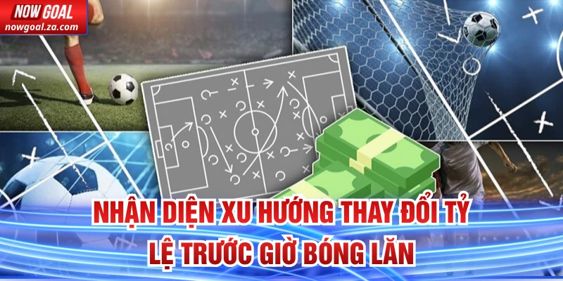 Nhận diện xu hướng thay đổi tỷ lệ trước giờ bóng lăn