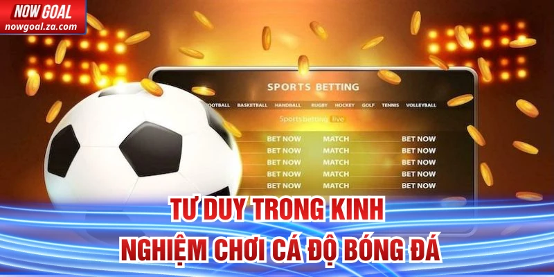 Tư duy trong kinh nghiệm chơi cá độ bóng đá 